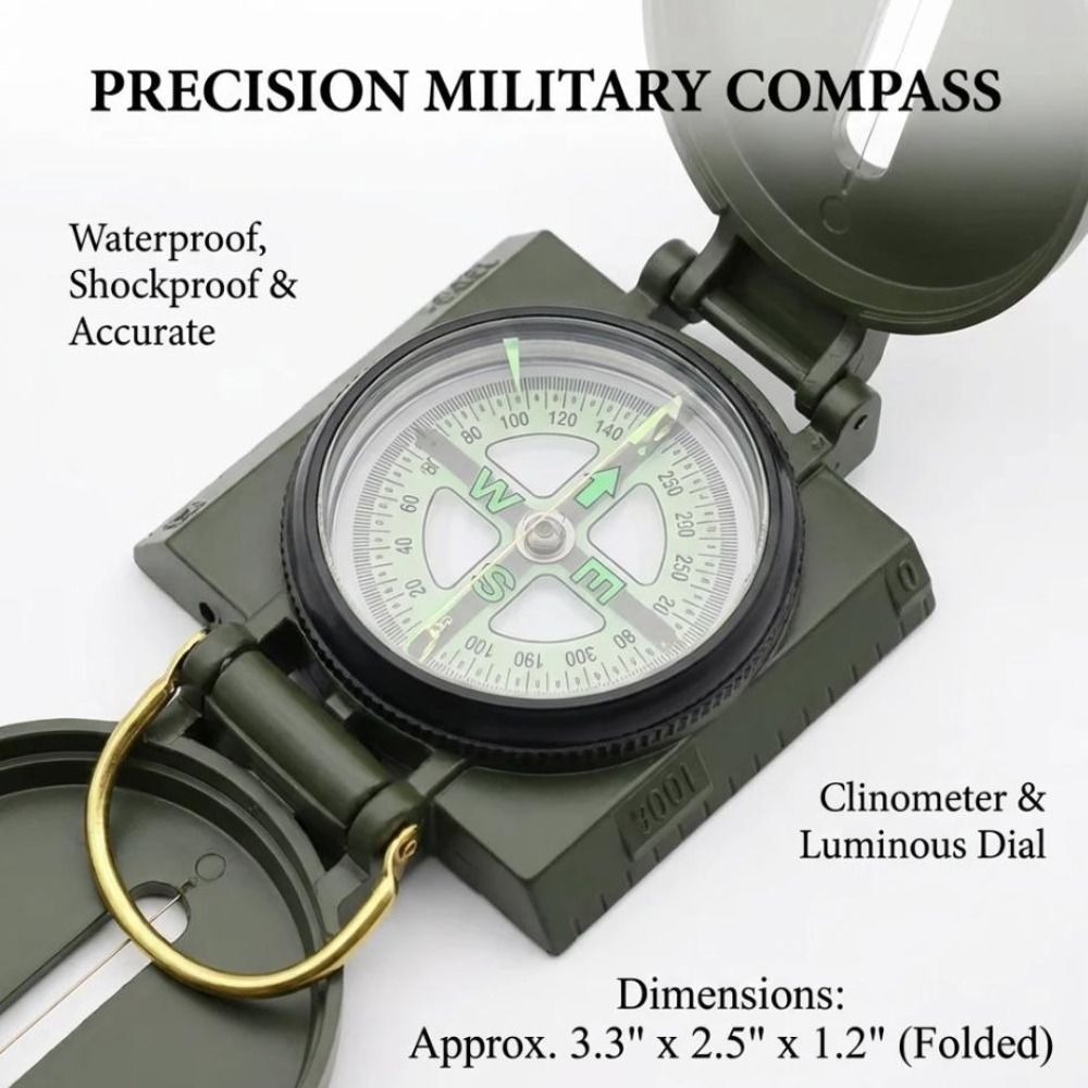 Bussola professionale impermea - Compass Lensatic recensione e prezzo