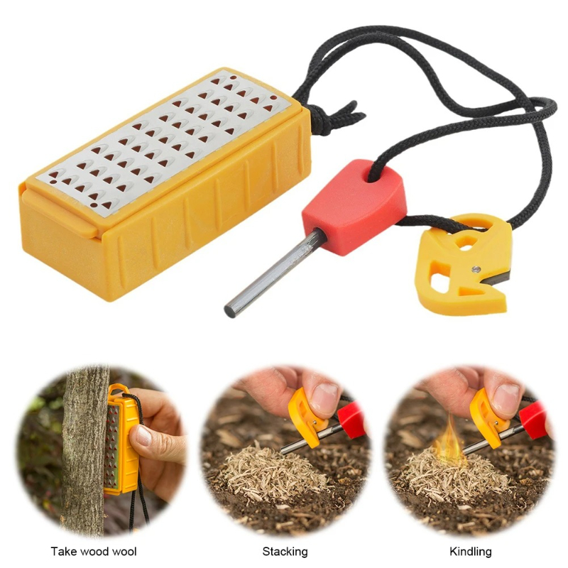 Tinder di emergenza portatile  - Magnesium Fire Starter recensione e prezzo