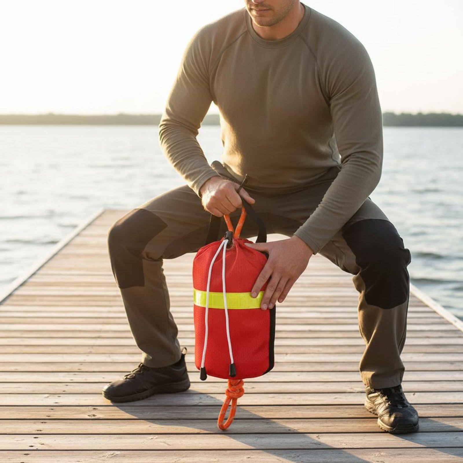Borsa per lancio di salvataggi - Rescue Rope Throw recensione e prezzo